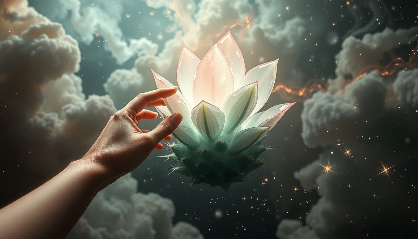 Kaktus essen symbolisiert innere Stärke und Überlebensfähigkeit im Traum.