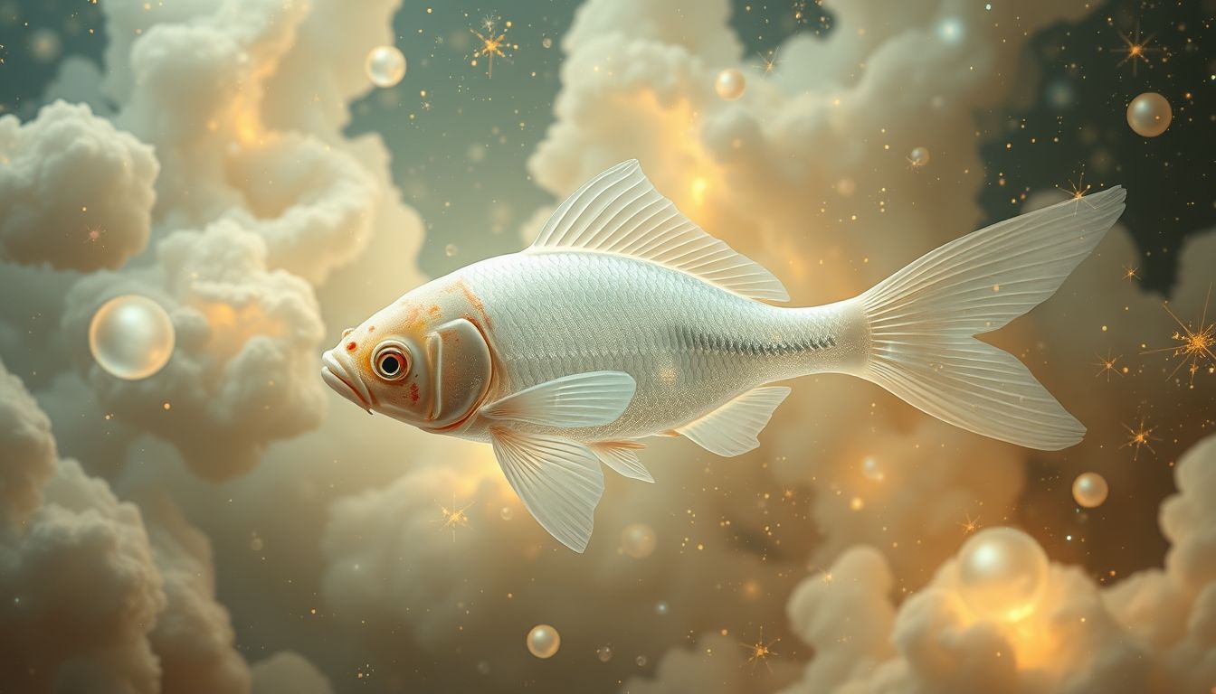 Kranke Karpfen im Traum symbolisieren bevorstehende gesundheitliche Warnsignale.