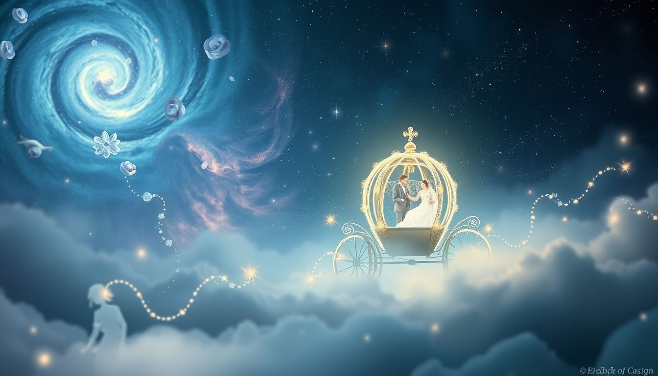 Ein Landau auf Hochzeit symbolisiert elegante Neuanfänge und Freude.