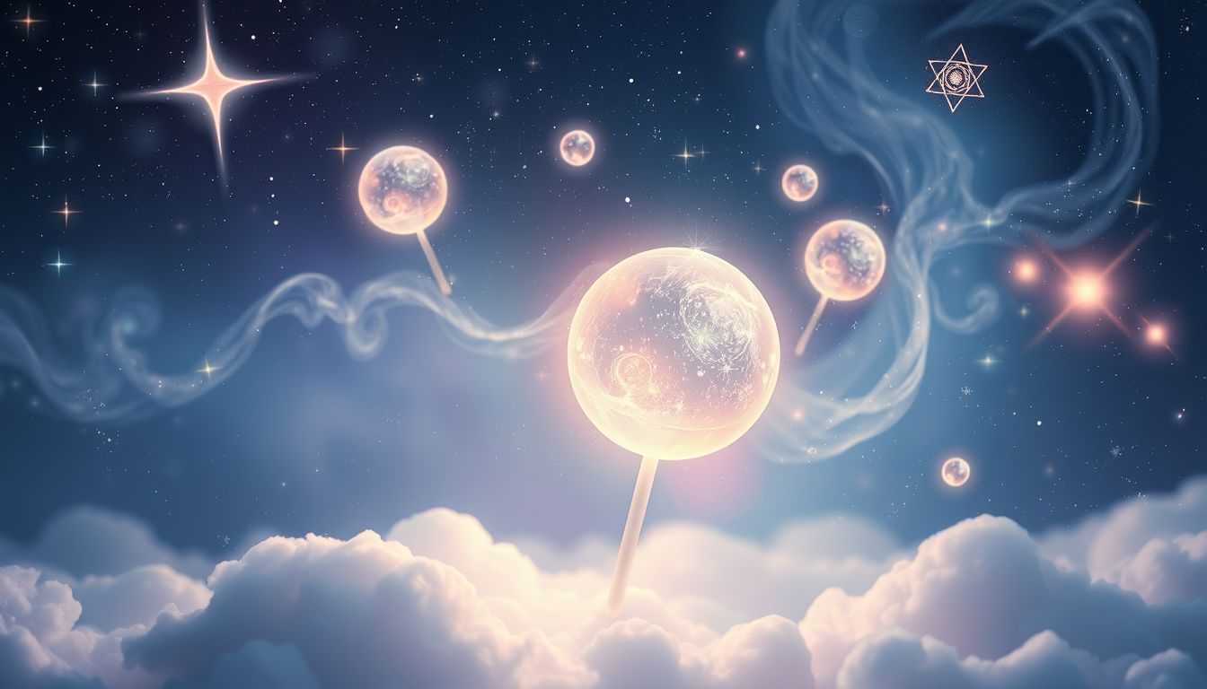 Ein Lutscher im Traum symbolisiert verführerische, aber flüchtige Genüsse.