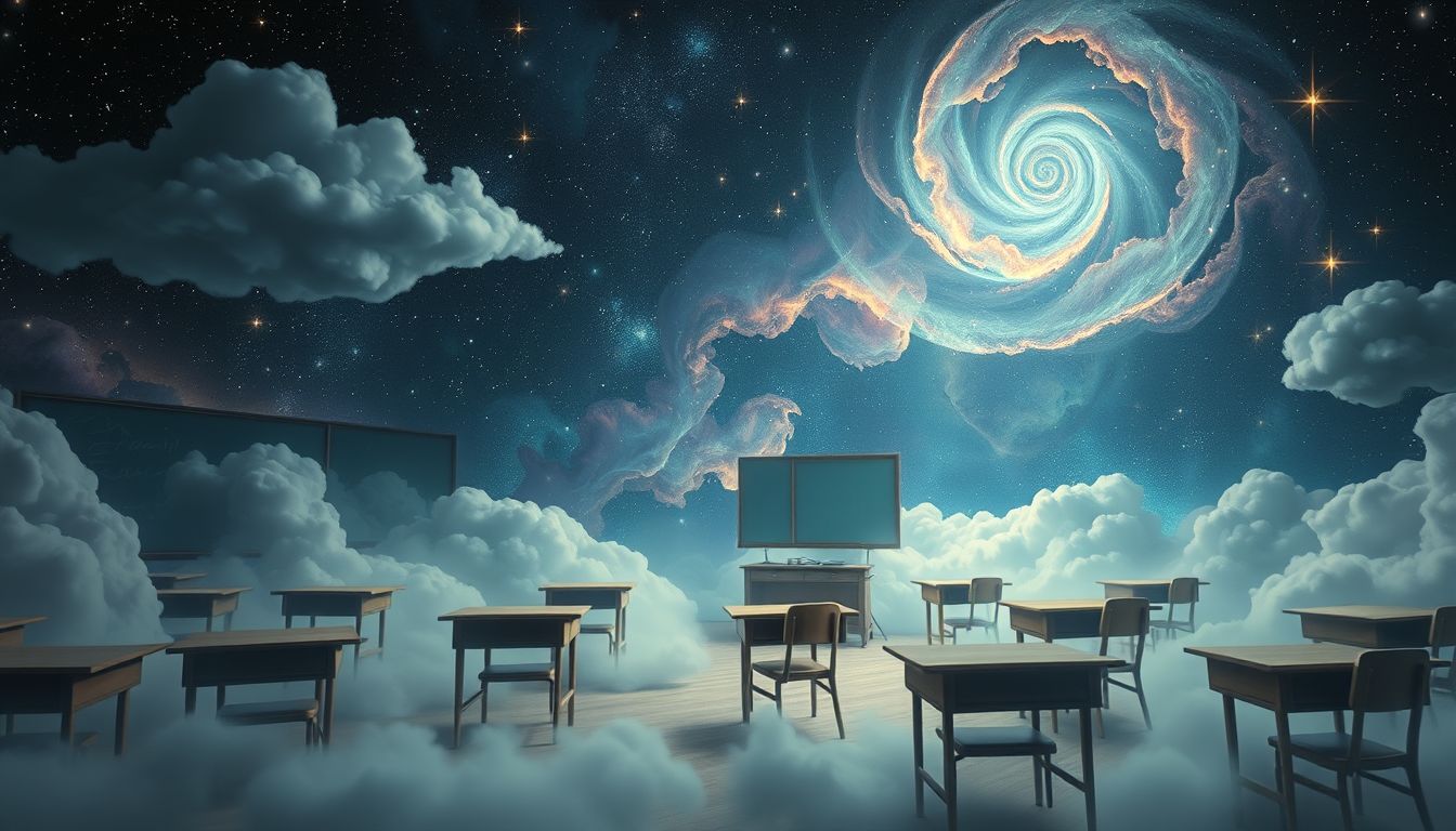 Die Rückkehr zur alten Schule symbolisiert oft ungelöste Kindheitsthemen.