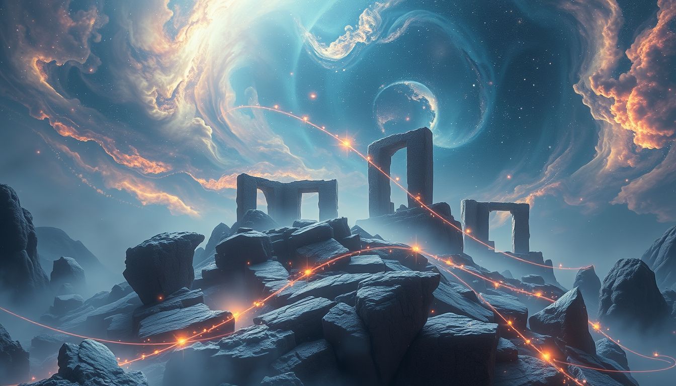 Ruinen symbolisieren Loslassen, Trauerarbeit und Neubeginn im Traum.