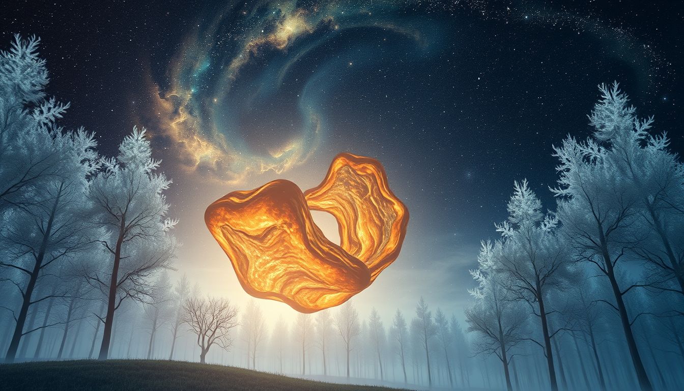 Im Wald Schwarten finden symbolisiert unerwartete innere Stärke entdecken.