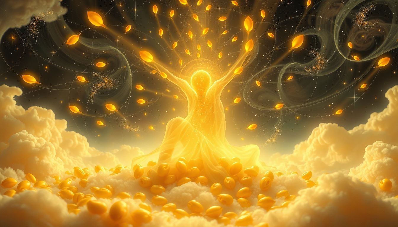 Senfkörner im Traum symbolisieren oft kraftvolle Nahrung und Energie.