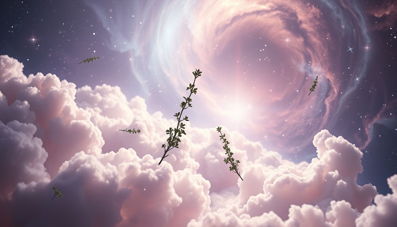 Thymian riechen stärkt im Traum Mut und innere Stärke.