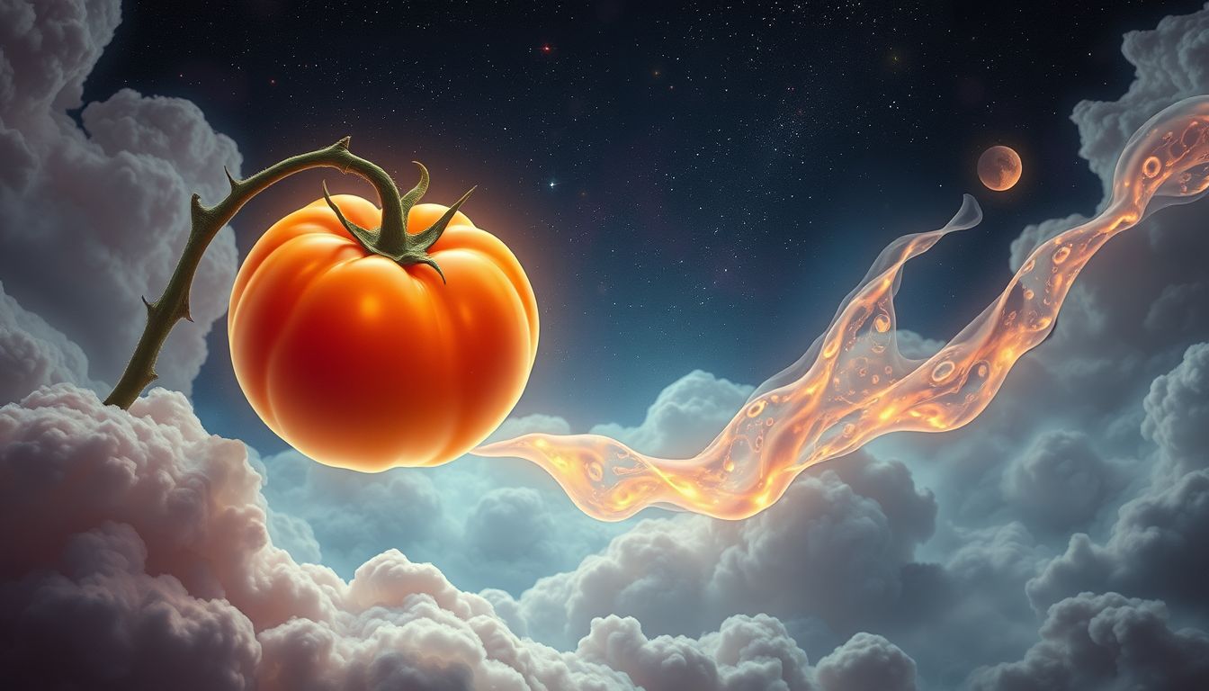 Tomaten im Traum symbolisieren oft Veränderung und persönliche Entwicklung.