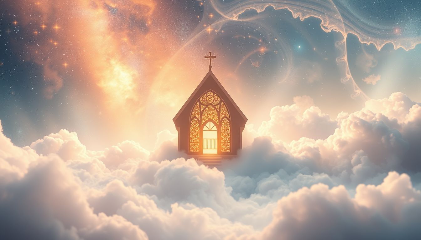 Eine friedliche Vesper symbolisiert inneren Frieden und spirituelle Klarheit.
