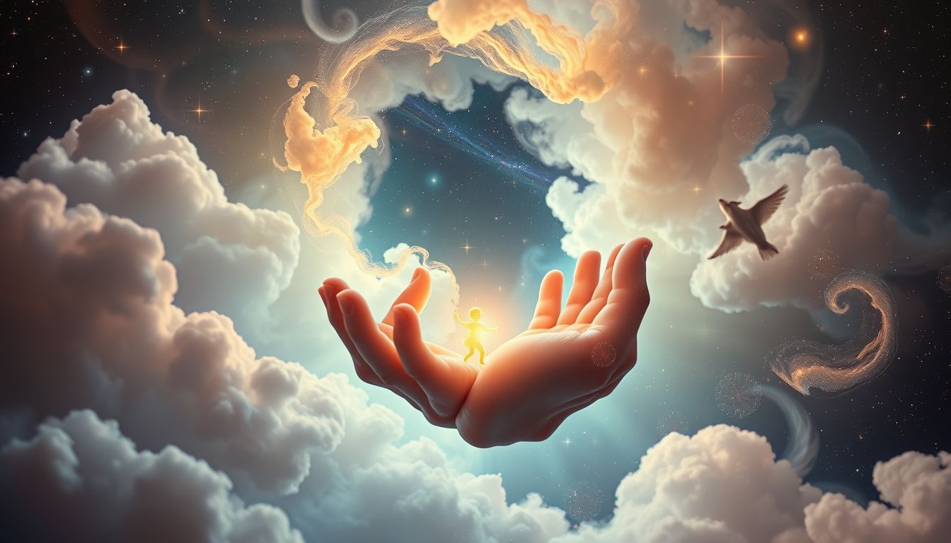 Einen Däumling finden symbolisiert verborgene Kraft und unerwartete Möglichkeiten.