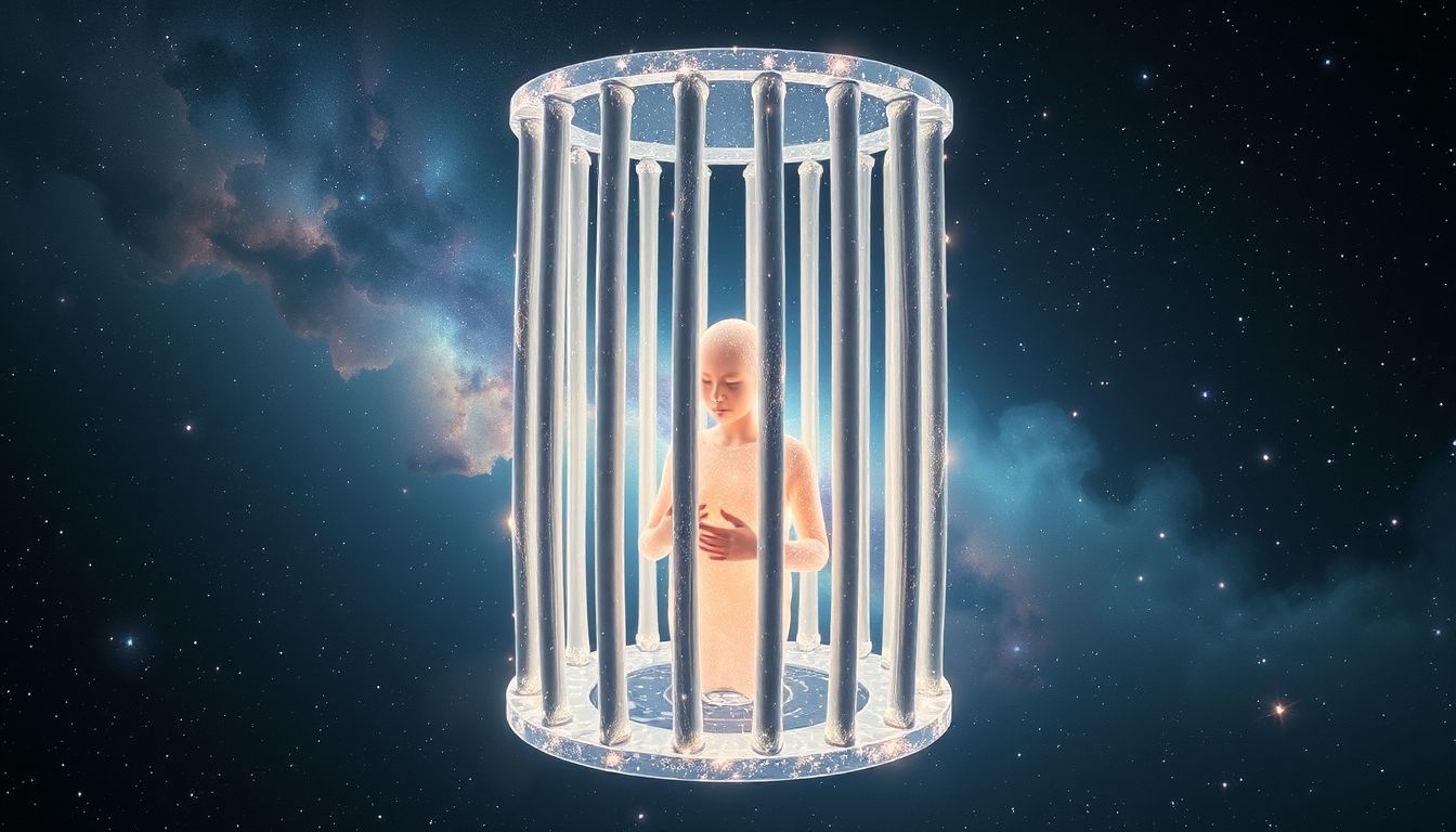 Träume vom Gefängnis spiegeln oft innere Gefangenschaft wider.