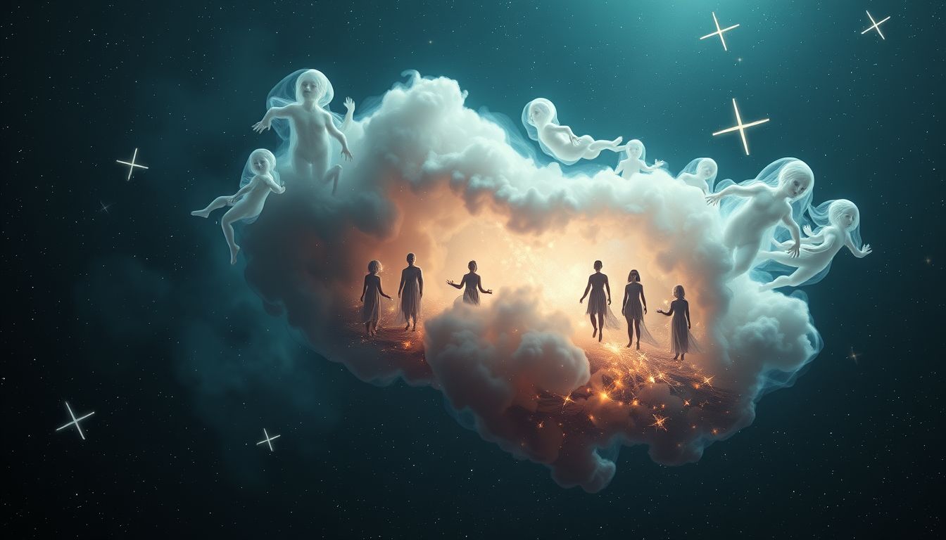 Ein Haus voller Typhus-Kranker symbolisiert innere Ängste und Isolation.