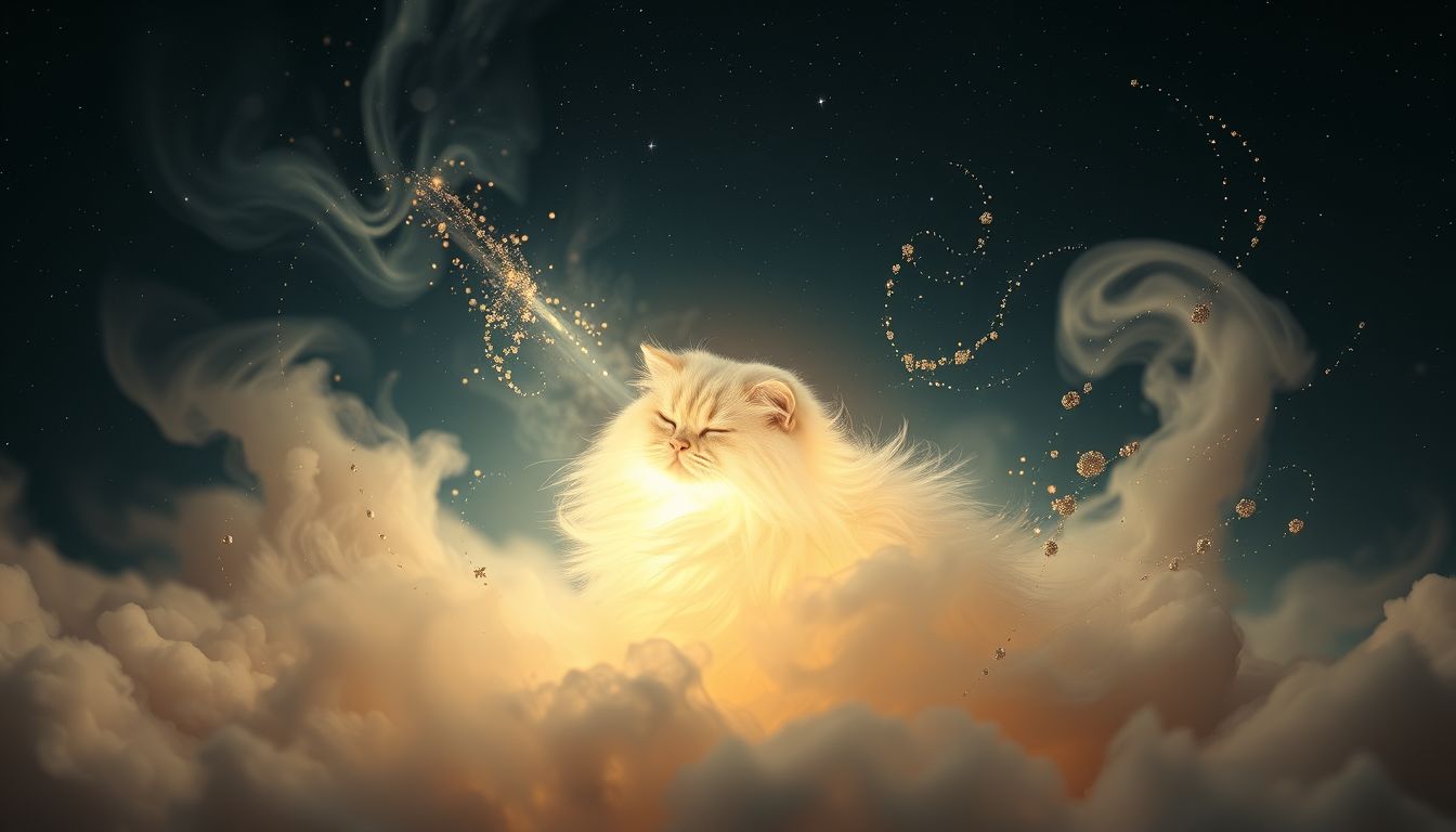 Das Reinigen eines Persianerfells symbolisiert innere Reinigung und Klarheit.