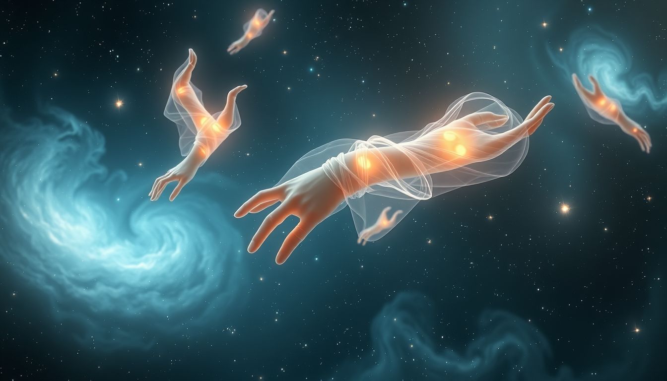 Ein gebrochener Arm im Traum symbolisiert innere Heilung und Schutz.