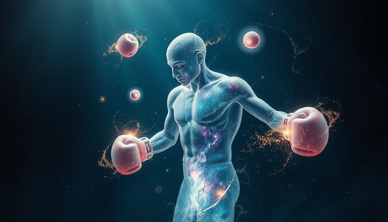 Ein verletzter Profiboxer im Traum symbolisiert innere Konflikte.