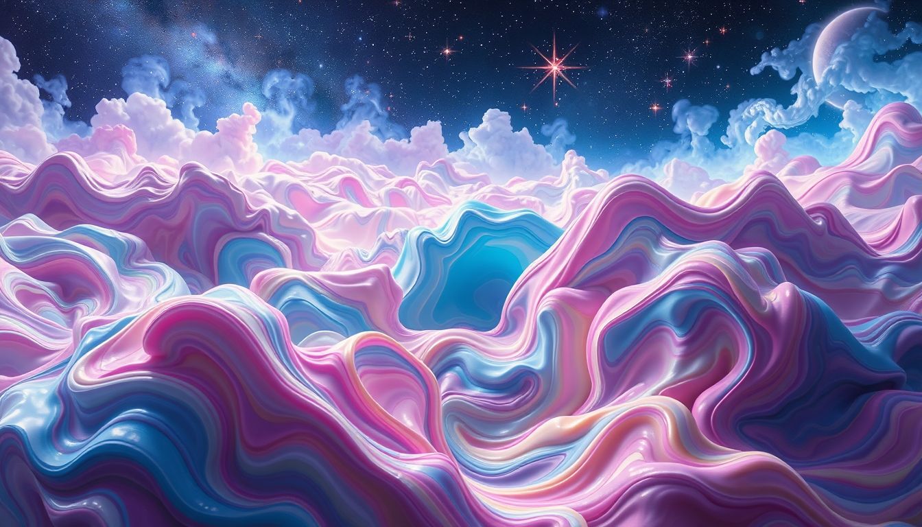 Bunte Modelliermasse im Traum symbolisiert kreative Vielfalt und Wandel.