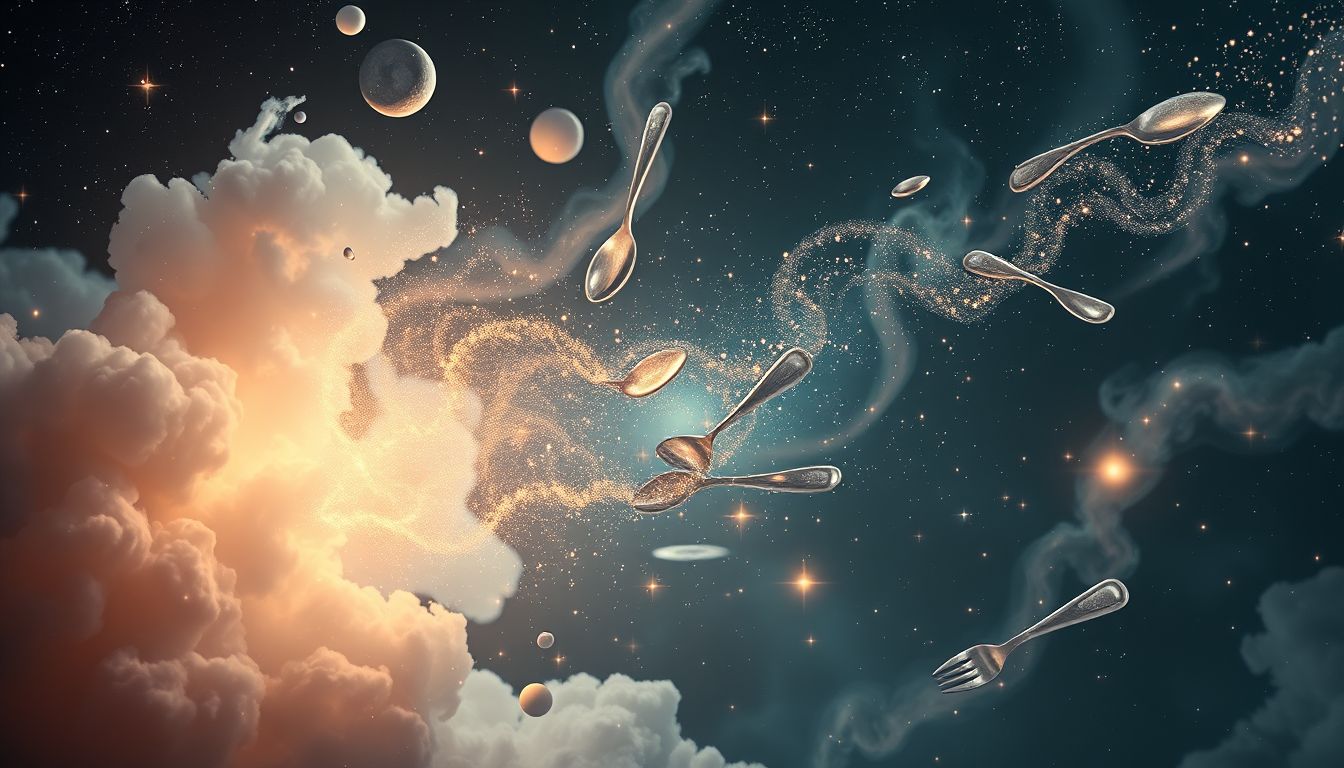 Der Traum vom Zinnbesteck-Verkauf symbolisiert Loslassen alter Werte.