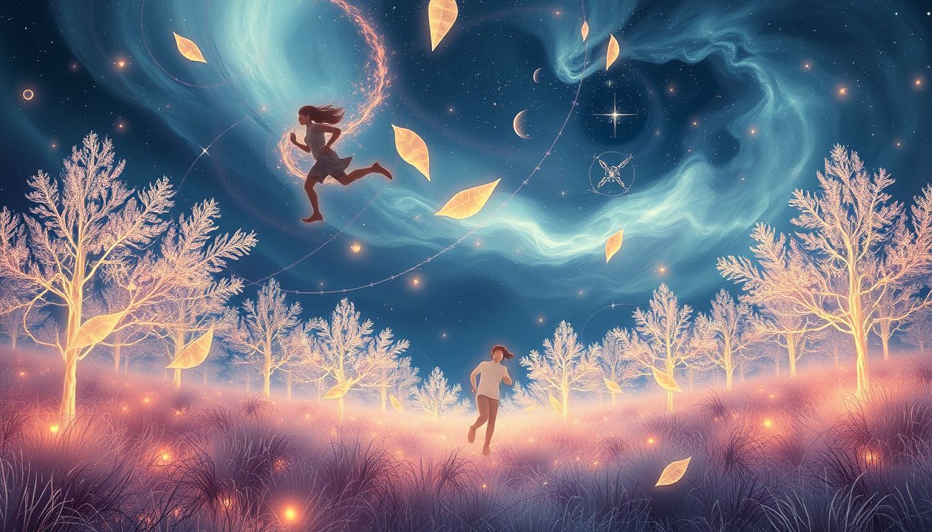 Traum 13 deutet auf innere Unruhe und Natursuche hin.