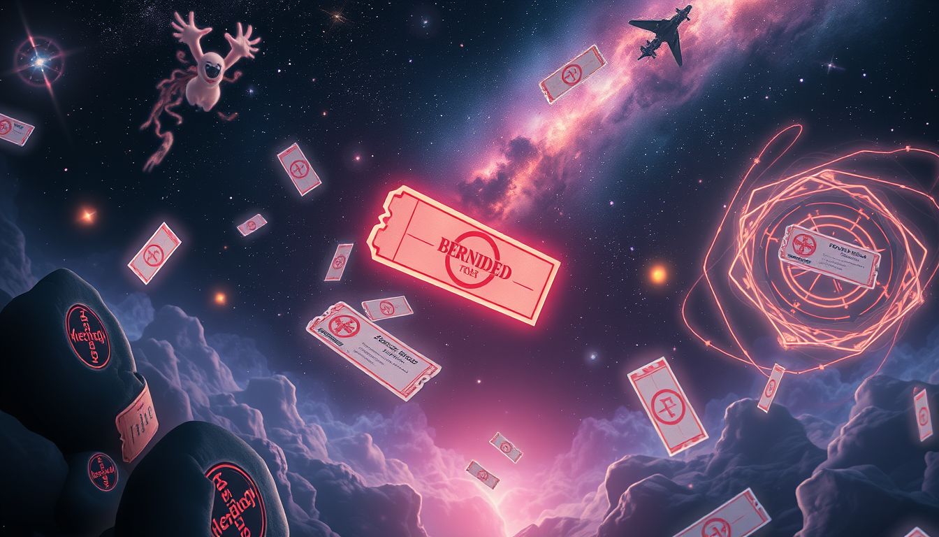 Ein Verbot im Wettbüro symbolisiert verbotene Risiken im Traum.