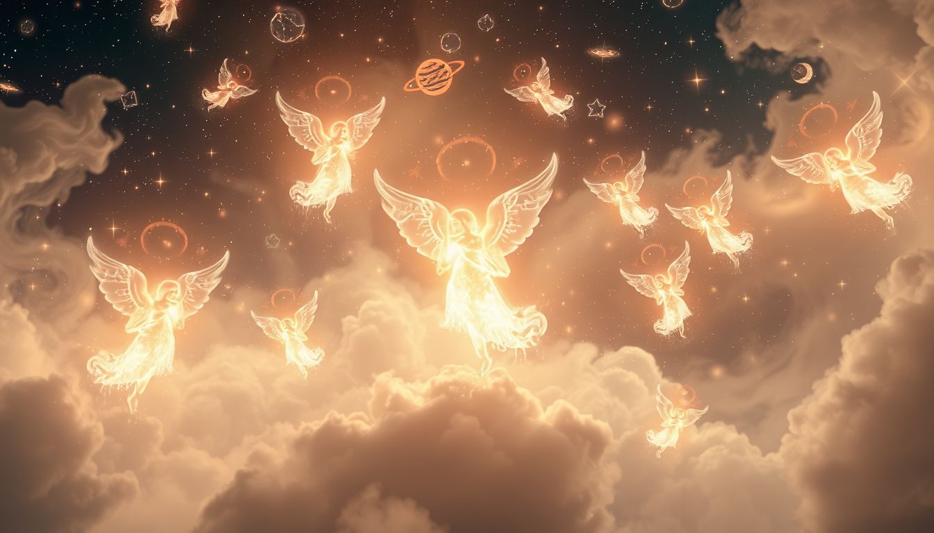 Mehrere Schutzengel im Traum symbolisieren starken, umfassenden Schutz.