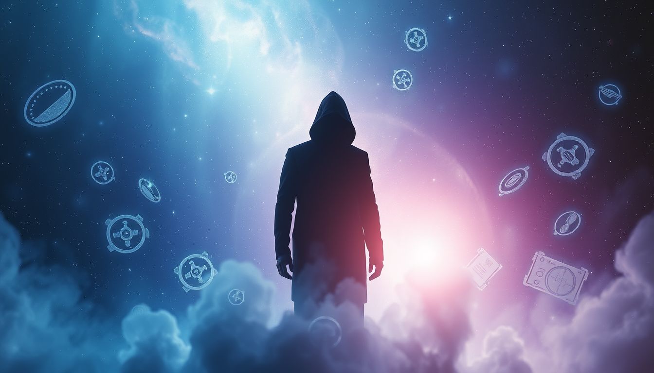 Eine unbekannte Person symbolisiert verborgene finanzielle Chancen im Traum.