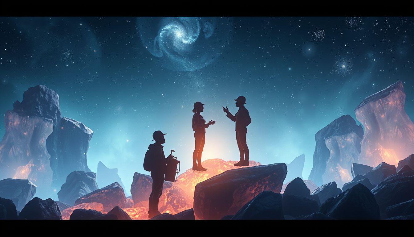 Ein Bergmann im Traum symbolisiert oft verborgene innere Stärke.