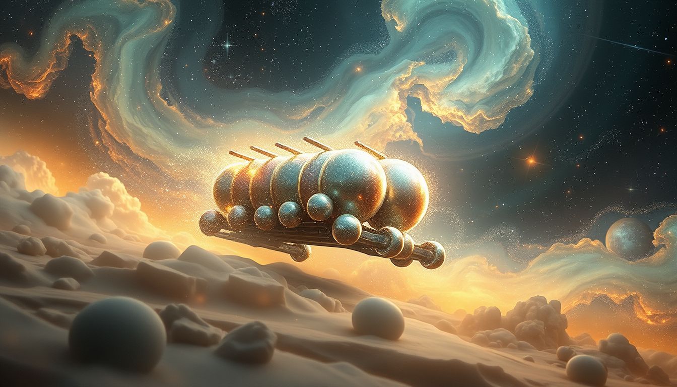 Ein Munitionswagen im Krieg symbolisiert innere Konflikte und Spannung.