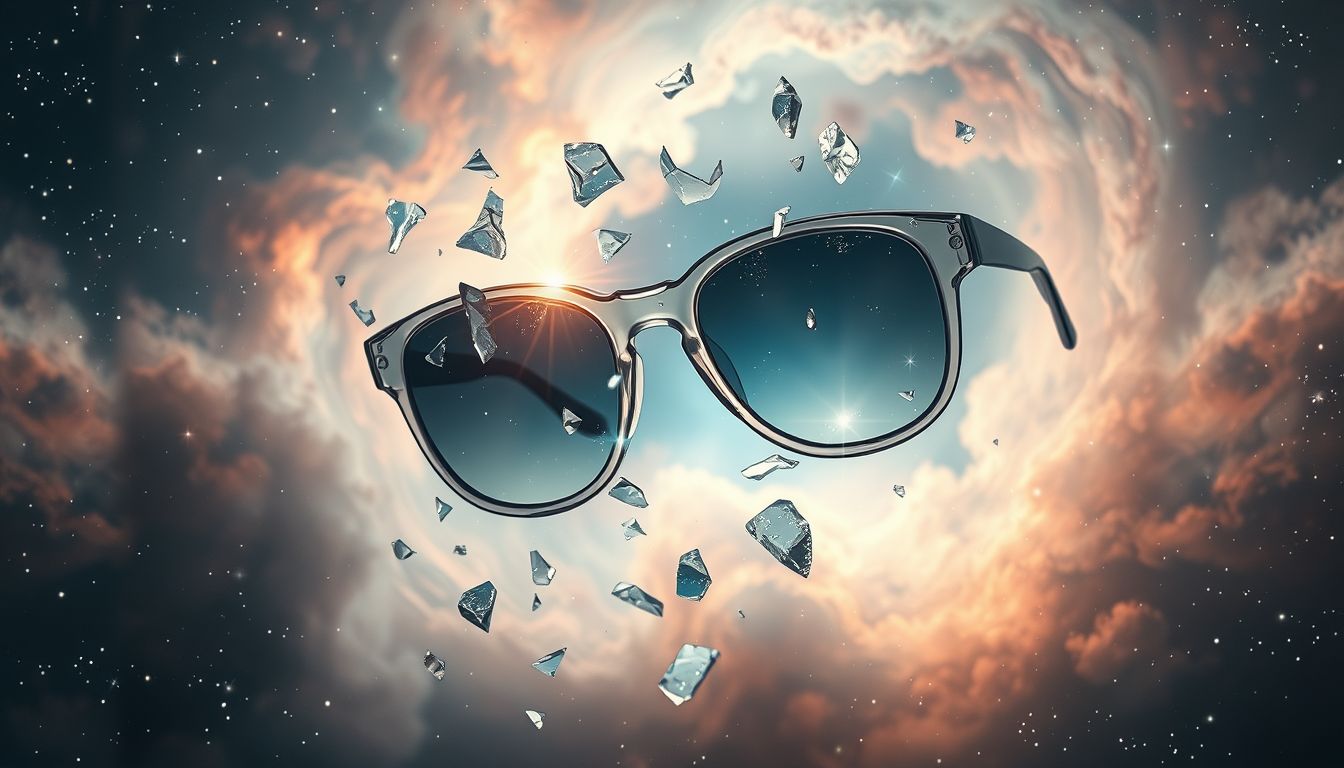 Der Traum von zerbrochener Sonnenbrille symbolisiert verlorene Klarheit.