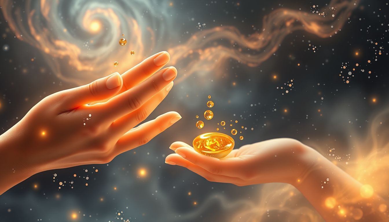 Rizinusöl im Traum symbolisiert Heilung und innere Reinigung.