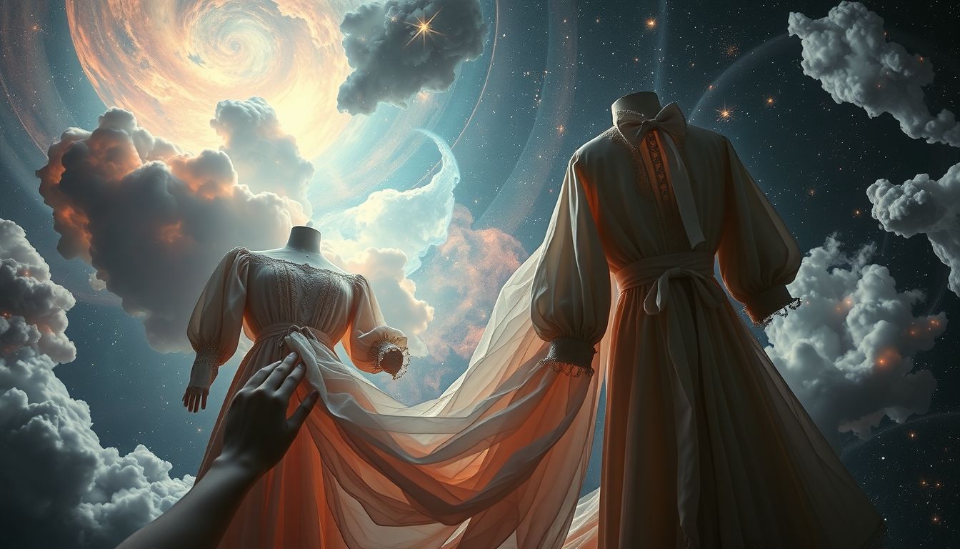 Das Stehlen altmodischer Kleidung symbolisiert verborgene Sehnsüchte.