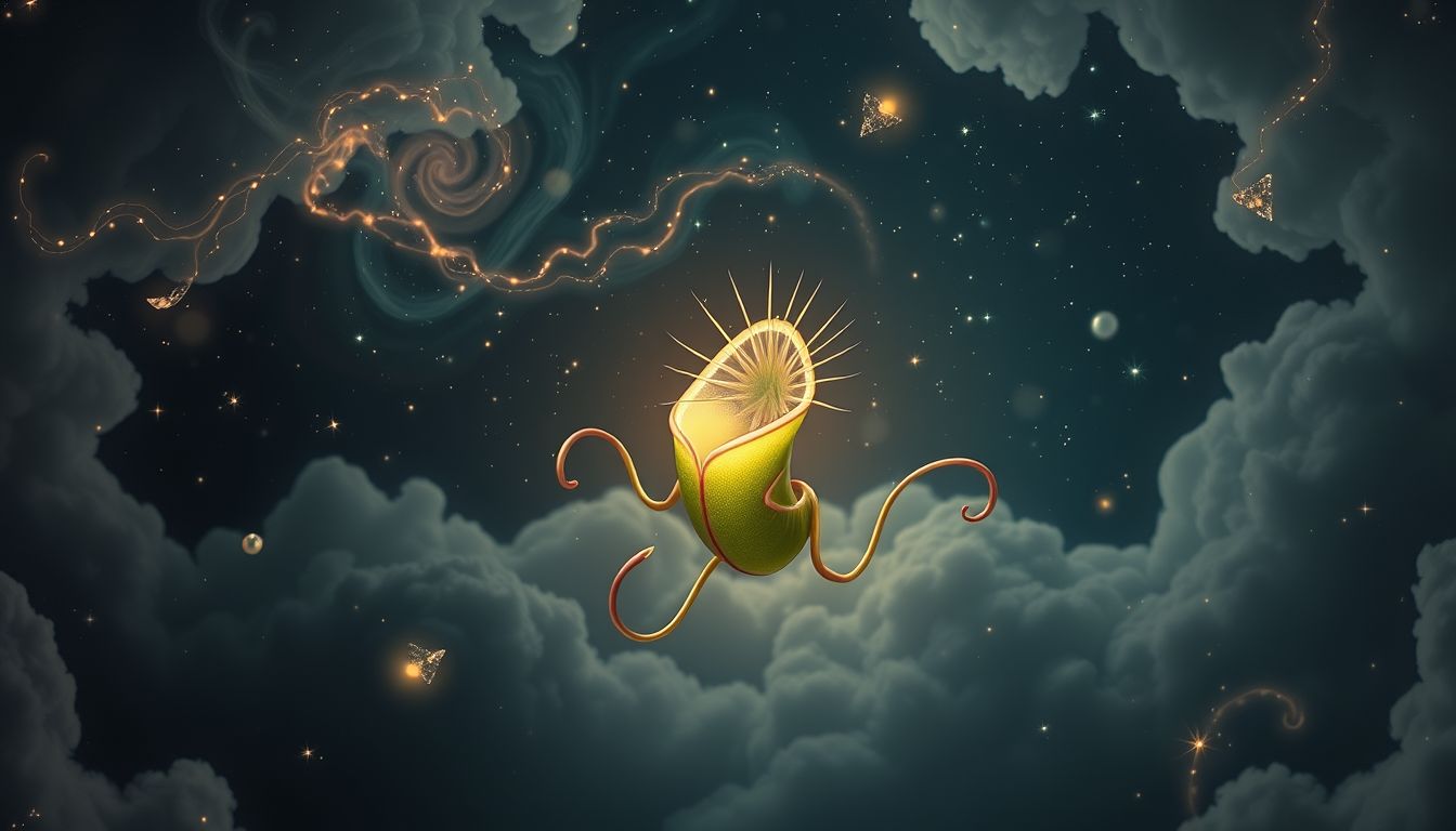 Das Stehlen einer Venusfliegenfalle symbolisiert verborgene Versuchungen.