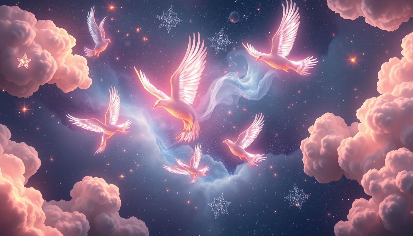 Traum 21 symbolisiert Freude durch Erfolg bei der Vogeljagd.