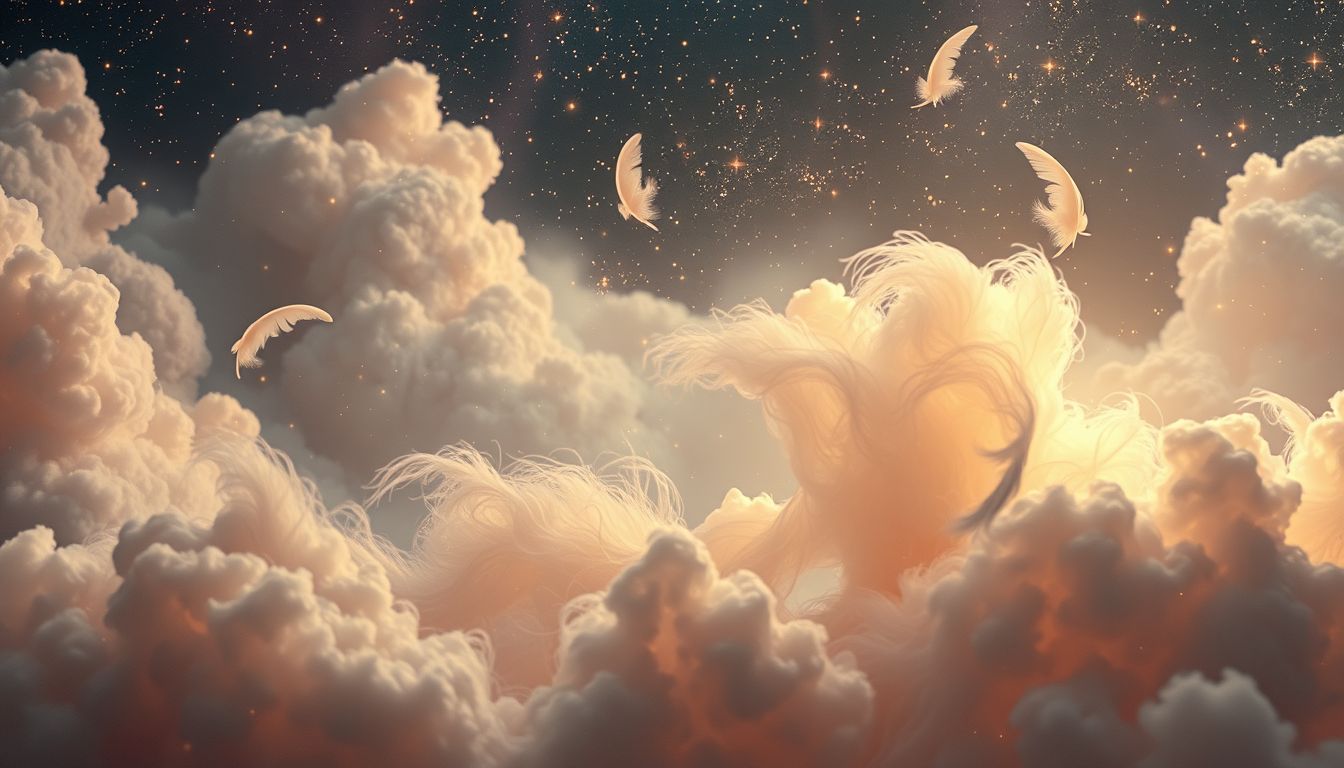 Träume von Federn symbolisieren Leichtigkeit und innere Freiheit.