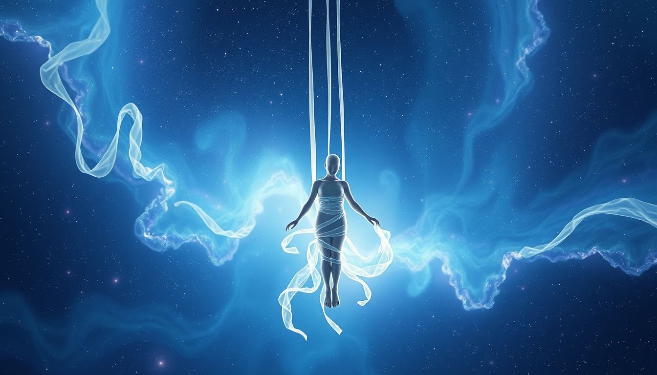 Gefesselt im Traum symbolisiert oft Kontrollverlust und Hilflosigkeit.