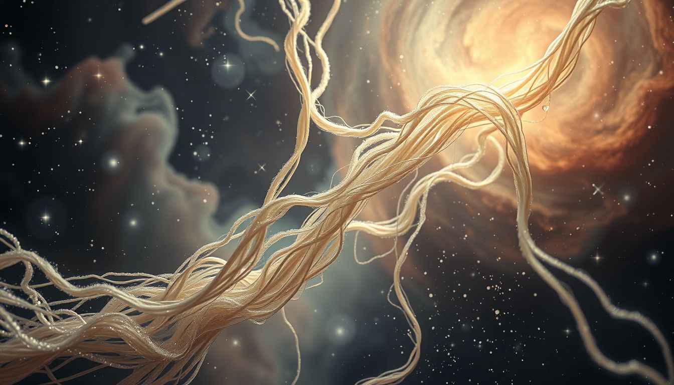 Nasses Strickgarn im Traum symbolisiert emotionale Verstrickungen und Herausforderungen.