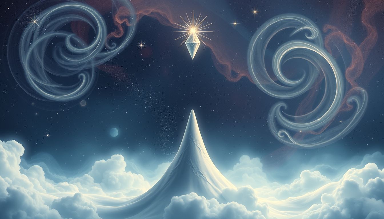 Die Klöppelspitze verwandelt sich im Traum oft in Licht.