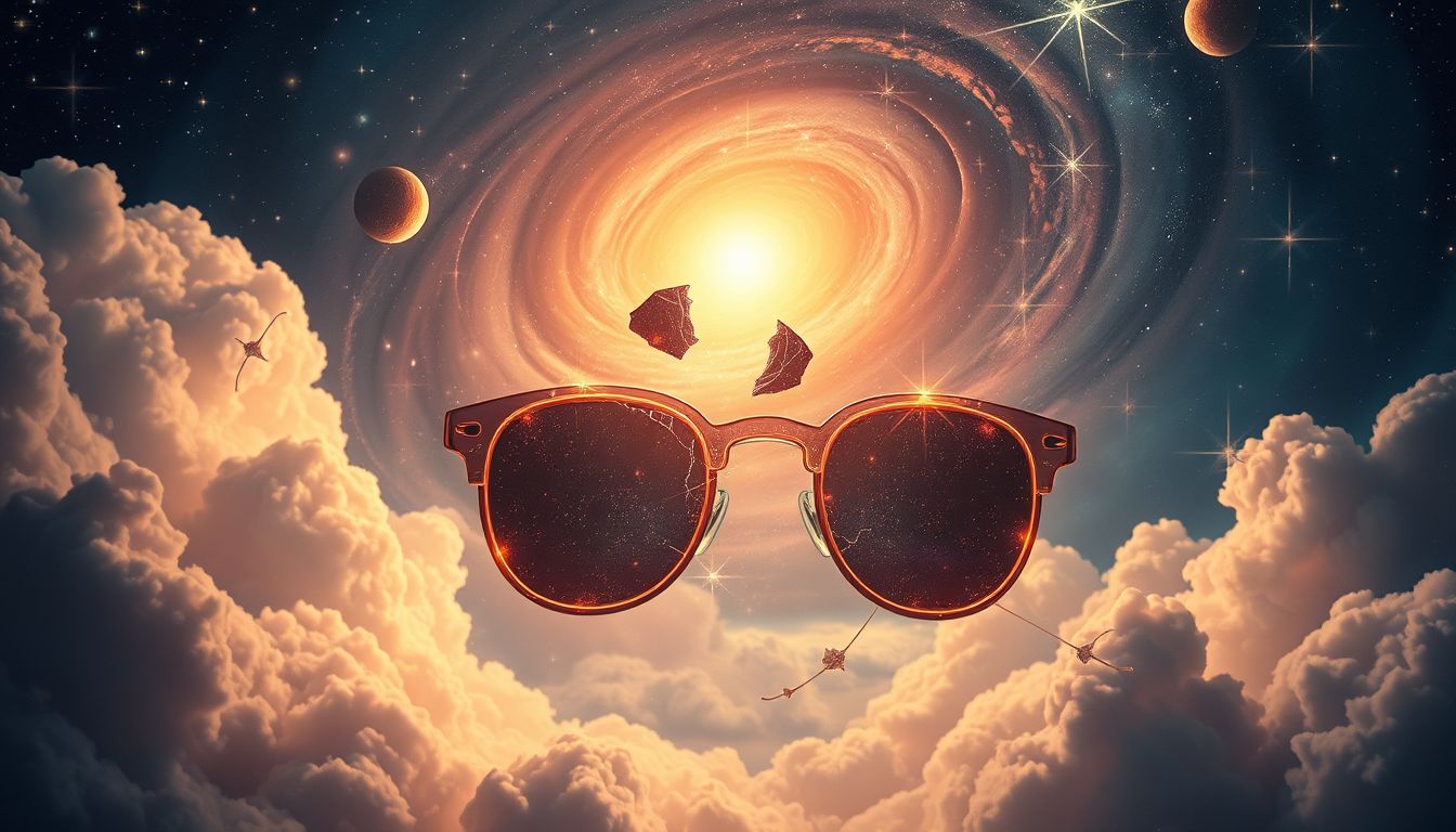 Ein Traum vom Reparieren der Sonnenbrille symbolisiert Selbstheilung.