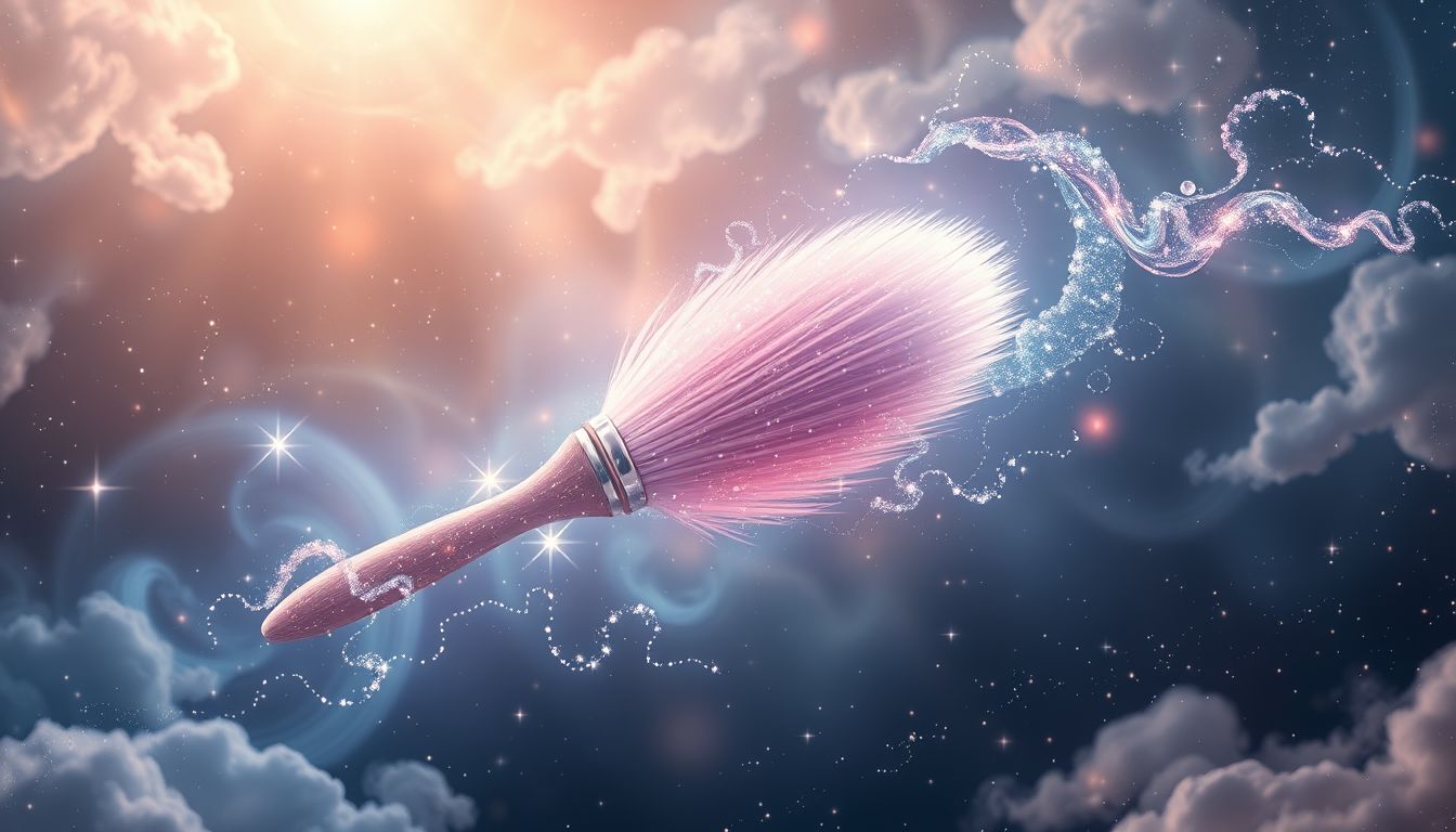 Die verzauberte Stiefelbürste symbolisiert unerwartete Lebensveränderungen.