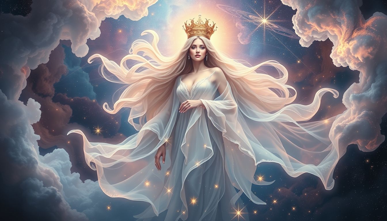 Eine Lady als Königin symbolisiert Macht und innere Stärke im Traum.