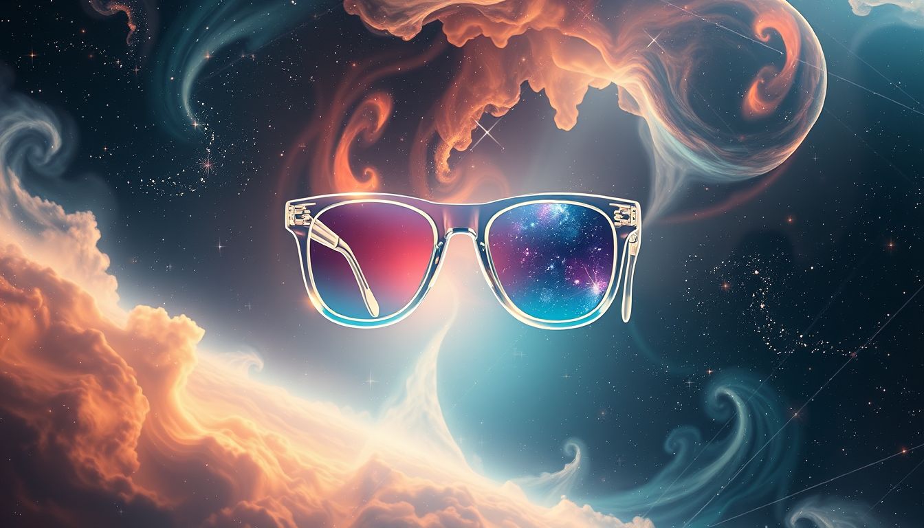 Eine Sonnenbrille im Traum symbolisiert veränderte Wahrnehmung und Perspektiven.