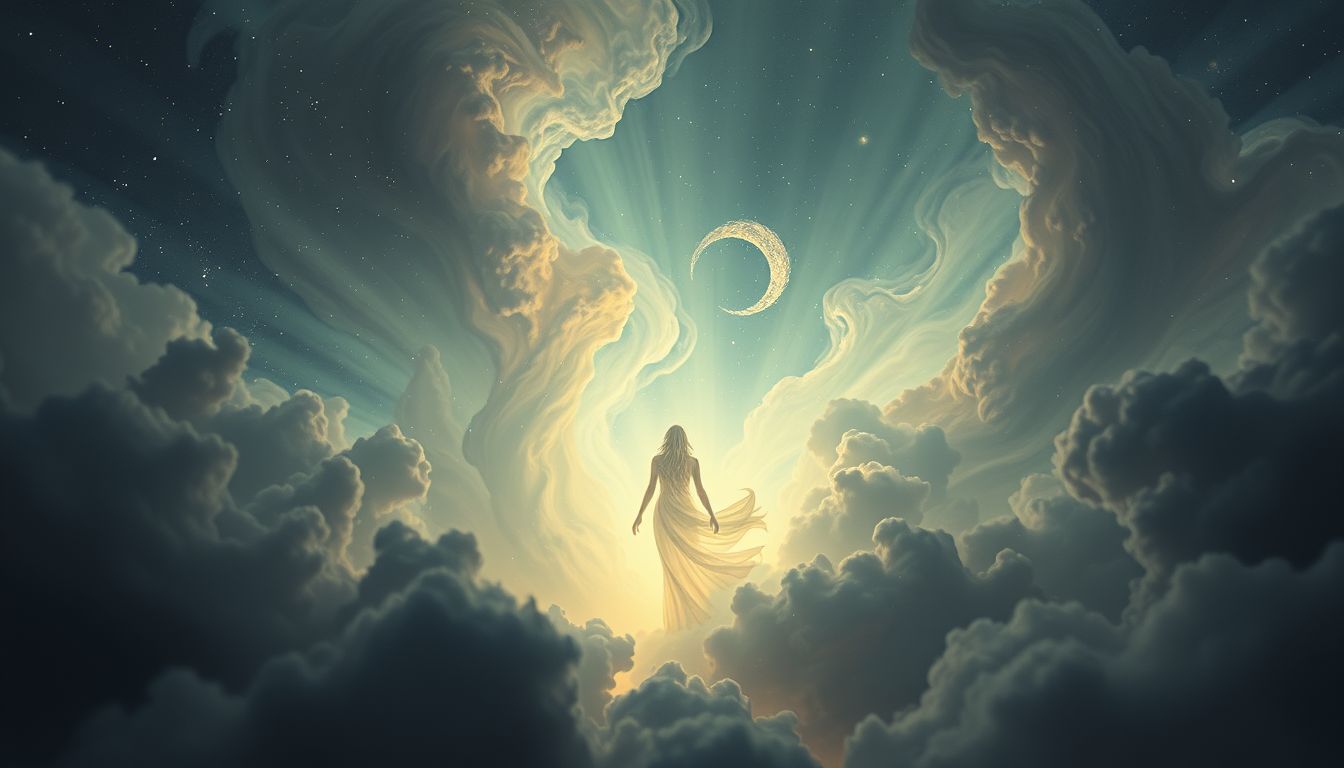 Ein schweißgebadeter Aufwachen signalisiert innere Angst und Bedrohung.