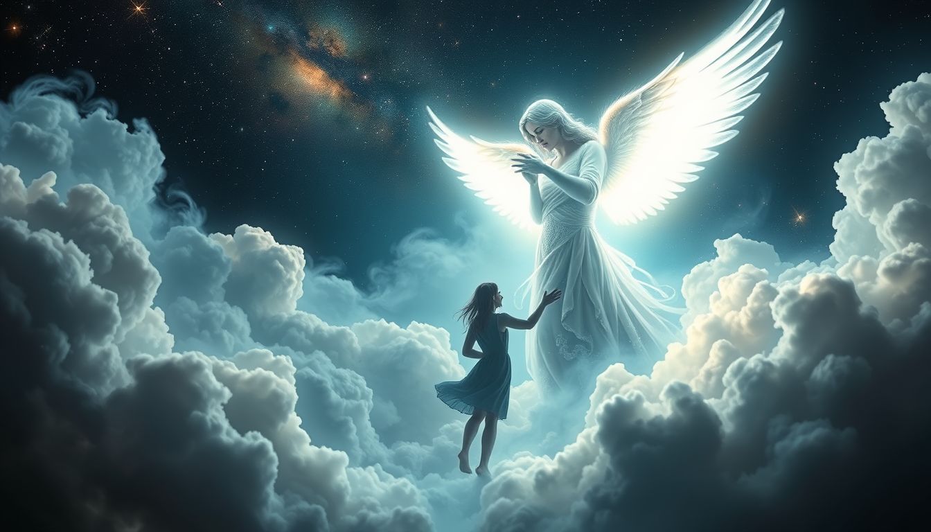 Ein Schutzengel im Traum symbolisiert göttlichen Schutz und Führung.