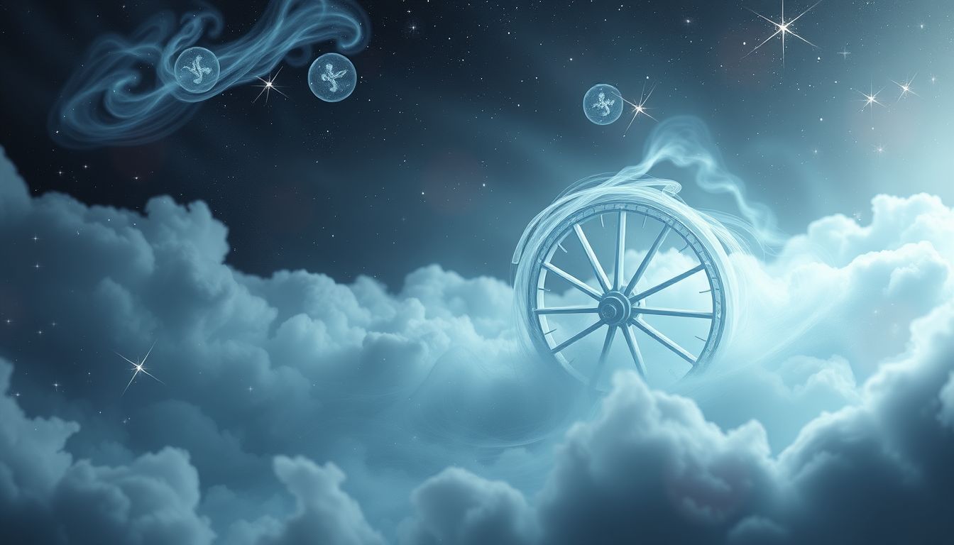 Das Mühlengeräusch symbolisiert Lebensfluss und inneren Wandel.