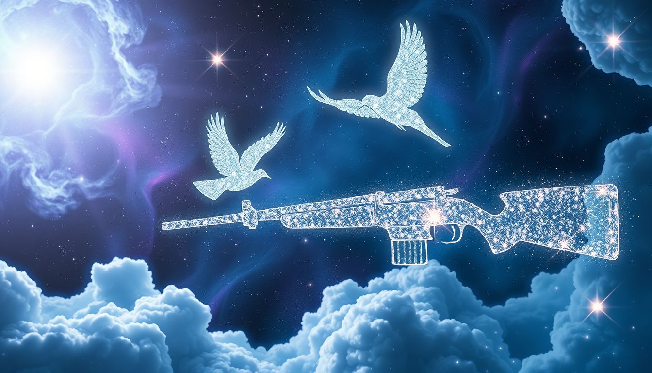 Die Vogeljagd im Traum symbolisiert oft Kontrolle über eigene Gefühle.