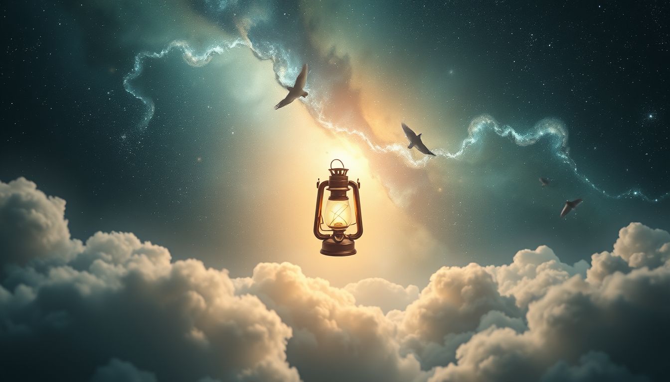 Der Verlust einer Bergmannslampe symbolisiert oft Angst vor Dunkelheit.