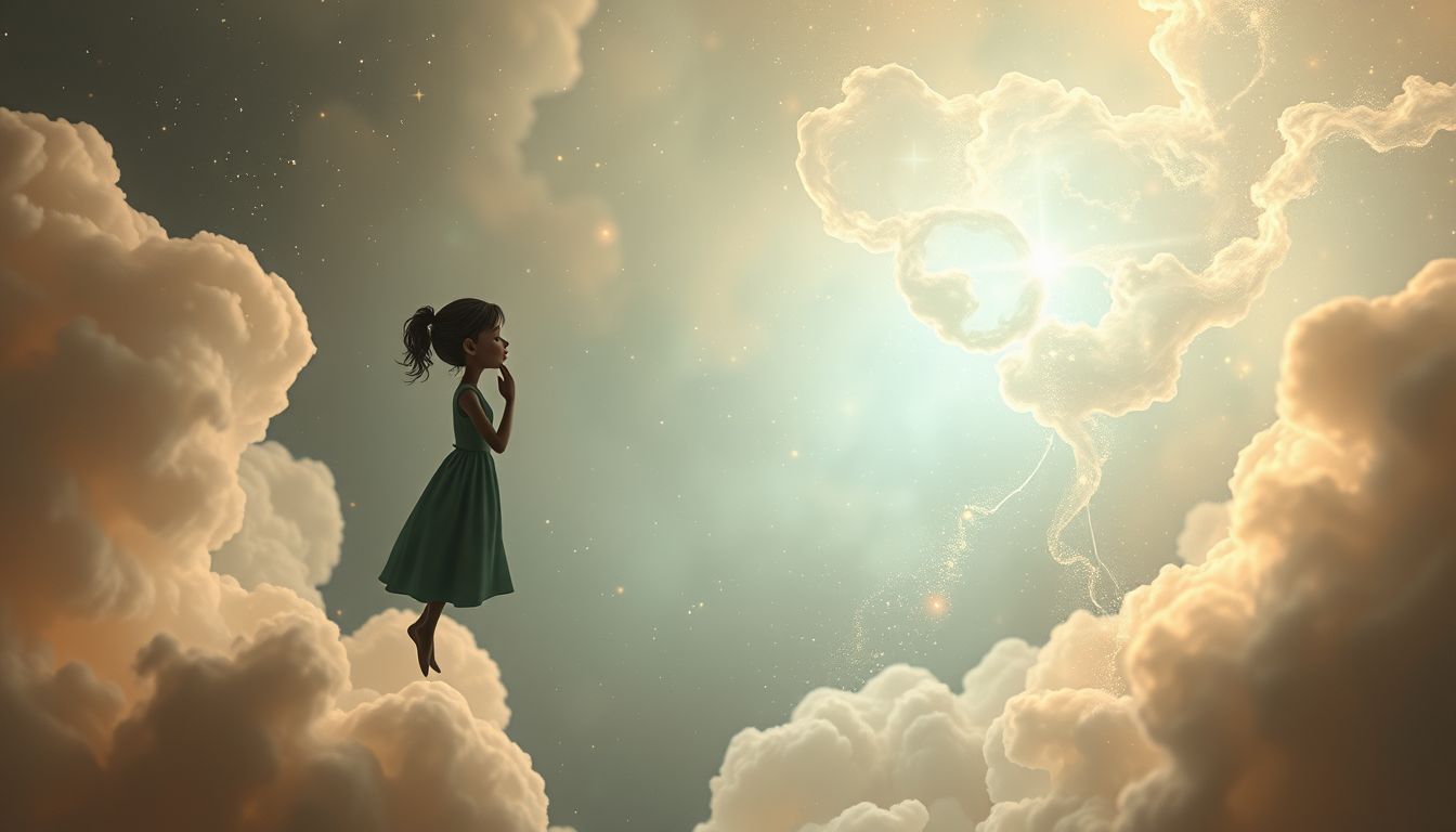 Das Sprechen mit Däumlingen symbolisiert innere Weisheit und Selbstreflexion.