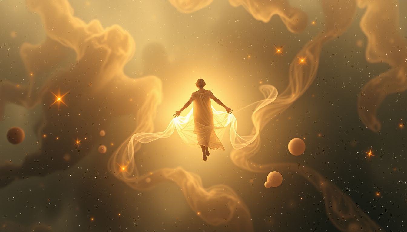 Rückwärtsfliegen im Traum symbolisiert oft Rückzug und innere Reflexion.