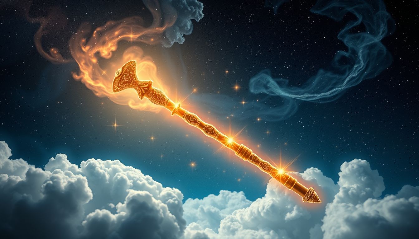 Ein verzierter spanischer Stock symbolisiert Macht und kulturelle Identität.