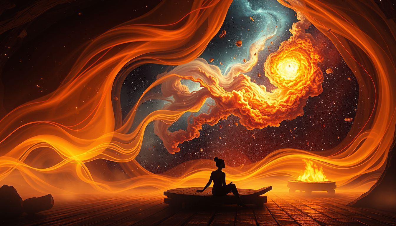 Der Kamin symbolisiert Wärme, Geborgenheit und familiären Zusammenhalt im Traum.