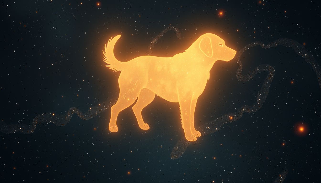 Ein altes Haustier im Traum symbolisiert verlorene Geborgenheit und Liebe.