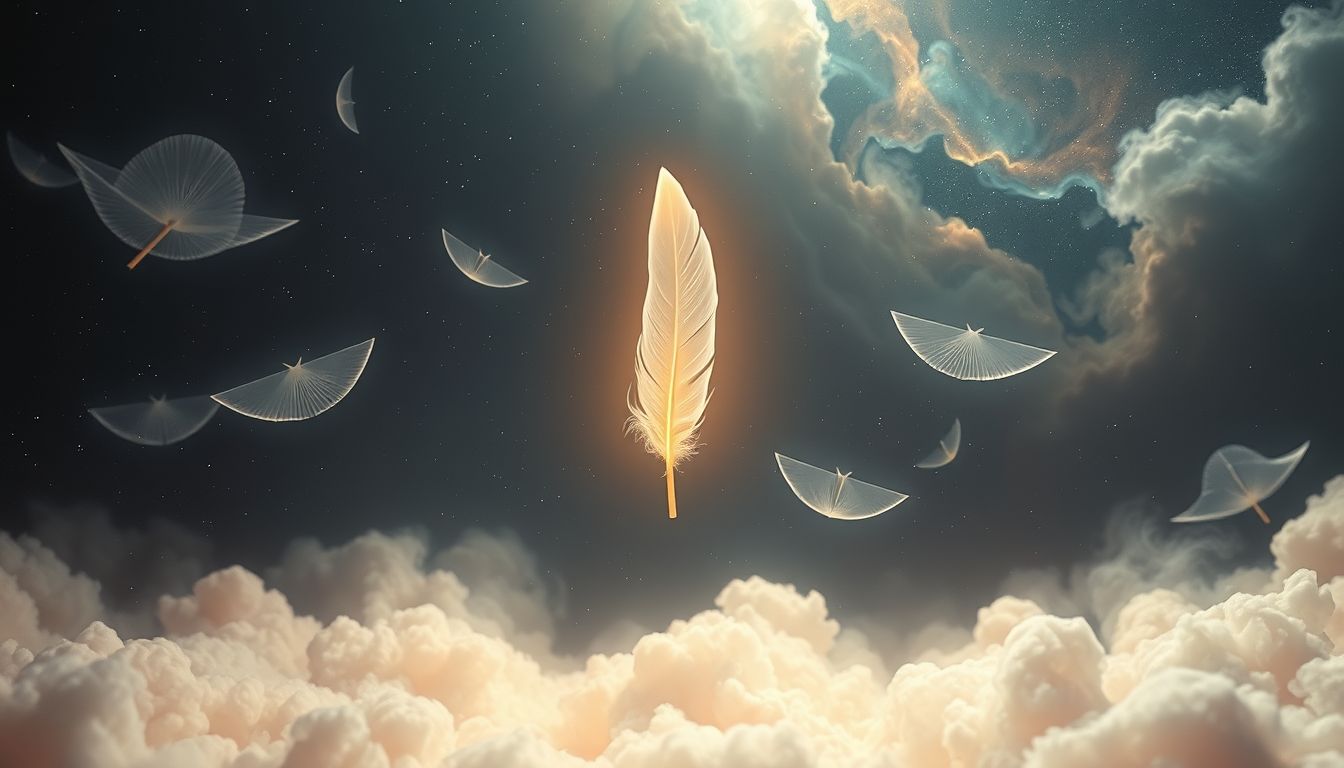 Ein Wedel als Opfergabe symbolisiert spirituelle Reinigung und Hingabe.