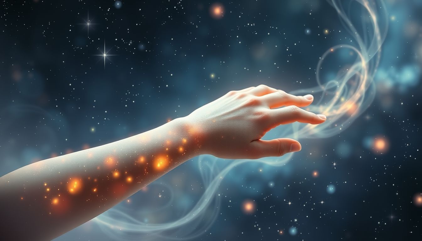 Narben am Handgelenk symbolisieren vergangene Verletzungen und Heilung.